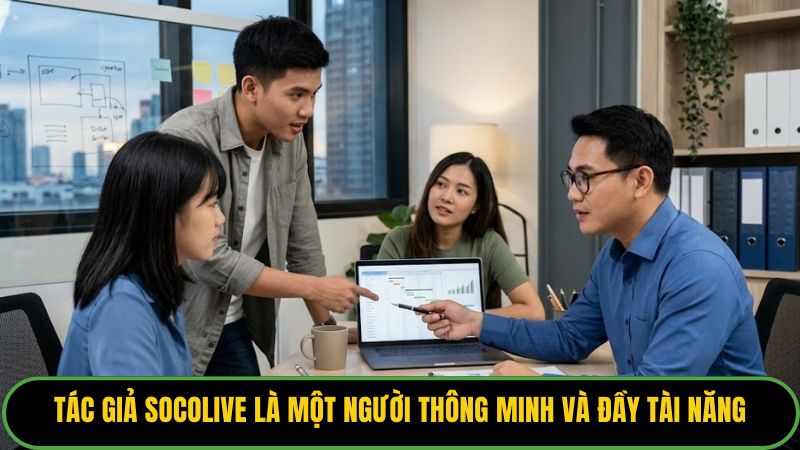 Tác giả Socolive là một người thông minh và đầy tài năng